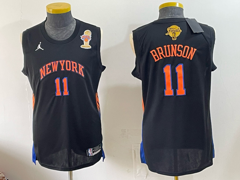 Men New York Knicks #11 Brunson black 2026 Nike NBA jersey 0701002
